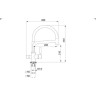 Смеситель GRANULA GR-0075 черный 0075 CHEPHYII